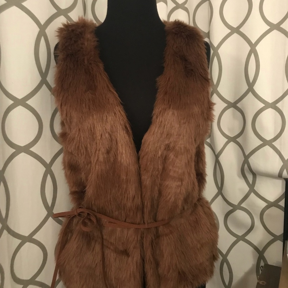 Forever 21 Faux Fur Vest